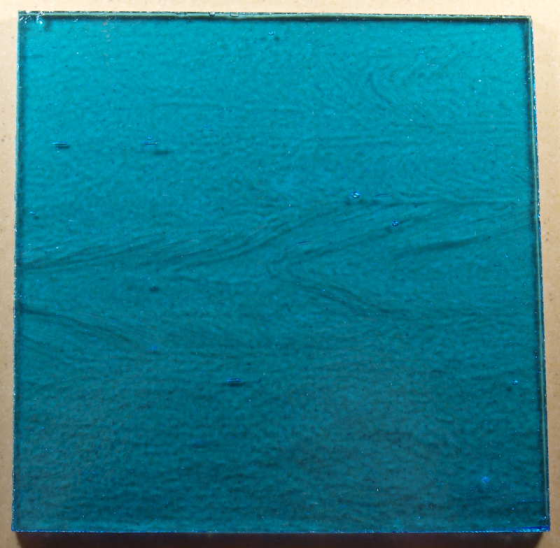 Verre Murano Turchese 20 x 20 cm