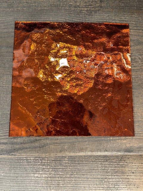 Miroir Coloré - Cannelle - 10 x 10 cm