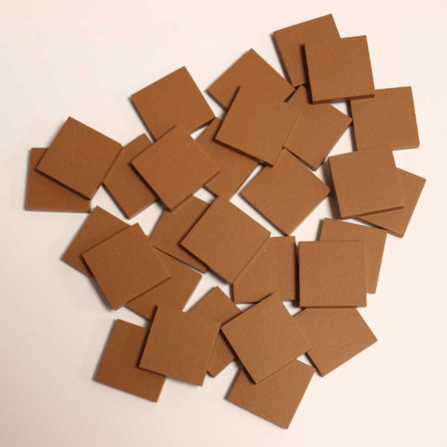 Grès Cérame 5 x 5 cm - Havane, Par 100g