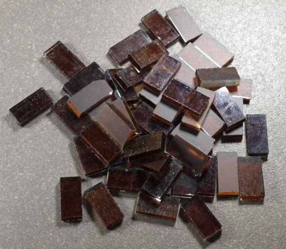 Pierres Crackle 2 x 1 cm - Topaze