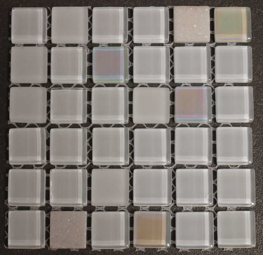 Mix Aqua Opaque Brillant 1.5 x 1.5 cm