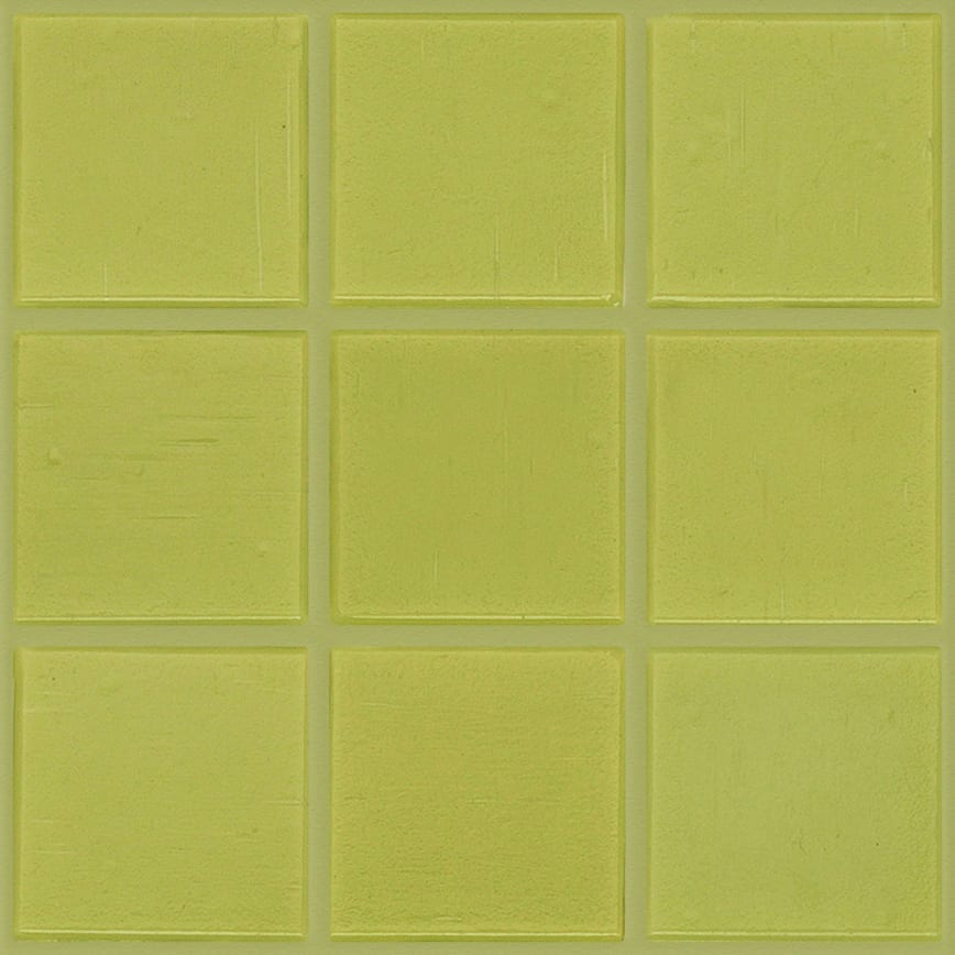 Pate de Verre Unilis 2 x 2 cm - 114 Vert Pâle, Par 100 g