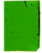 Plaque de Verre 15 x 20 cm, Emeraude