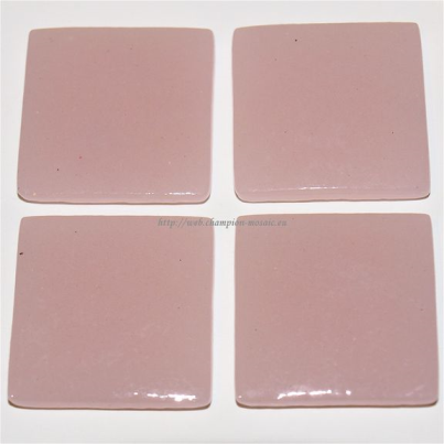 Pâte de verre 255 (Rose) 4 x 4 cm, par 100g