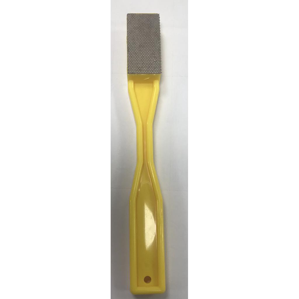 lime à main en diamant de 3.9x1.9cm (Grain 400 JAUNE)