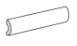 SUPPRIMER / Pencil Bullnose Carrara 3 x 15 cm, Vendu à la pièce