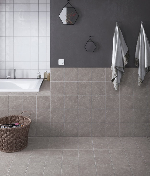 Grès Cérame Emaillé Coralstone, 20 x 20 cm, Vendu au m², 1 Bte = 1 m²