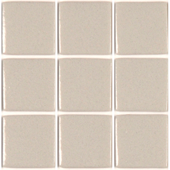 Pâte de verre 334 (Gris rosé) 2,3 x 2,3 cm, par 100g