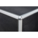 TAS / - Angles pour profilé - Externes - Protrim - ALu Brillant Satiné - 