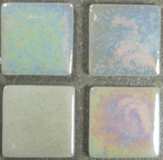 Opaline Gris 2,3 x 2,3 cm, par 100g