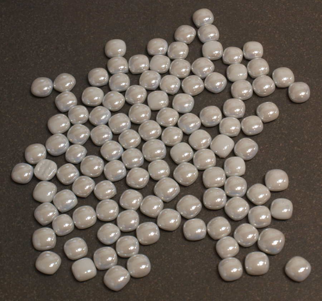 Pastilles Carrées Gris Clair, par 100g