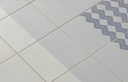 Grès Cérame Tape Grainy Half, 20.5 x 20.5 cm, Vendu au m², 1 Bte = 0.67 m² 