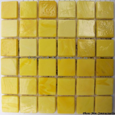 Emaux Venitiens Sicis  Cadmium 4, à la plaquette