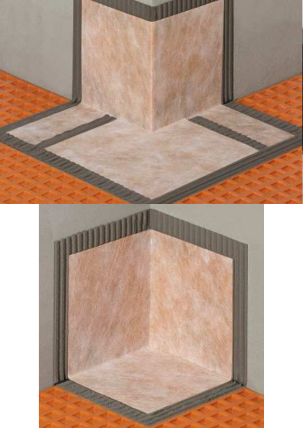 Eléments d'étanchéité d'Angles - Kerdi-Kereck-A/I -Set 5 Pcs