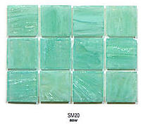 Bisazza 2 X 2 cm - SM20, à la plaque 
