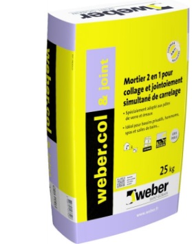 Weber.Col & Joint - Blanc - 25 kg