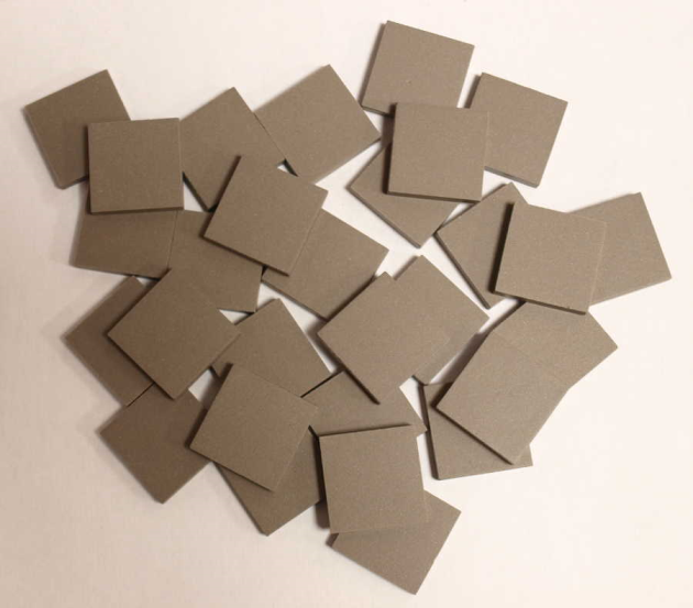 Grès Cérame 2 x 2 cm Gris, par 100g