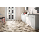 Hexagone Madelaine, 17.5 x 17.5 cm, Ep. 8.5 mm, Vendu au m², 1 Bte = 1 m² 