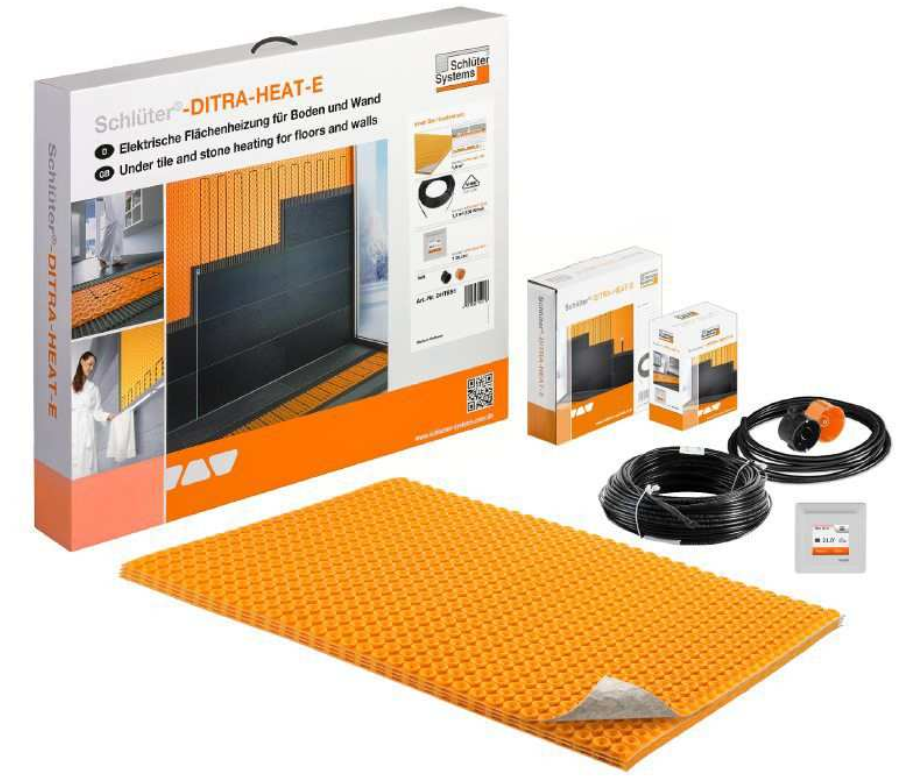 Kit Chauffage pour mur - Ditra-Heat-E-Duo-WS -