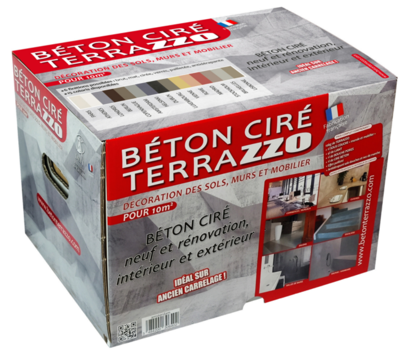 Kit Béton Ciré Terrazzo, 10kg, Vendu à la pièce