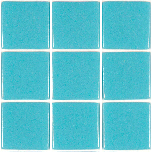 Pâte de verre 335 (Bleu ciel) 2.3 x 2.3 cm, par 100g