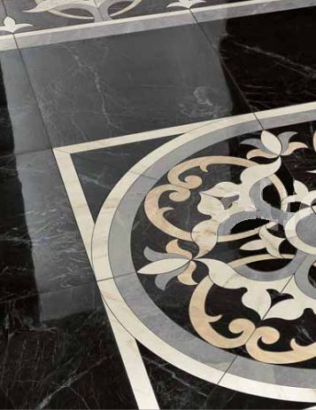 [ADVU] Fascia, Marvel Pro Rosone Elegance Dark, 60 x 60 cm, vendu à la pièce