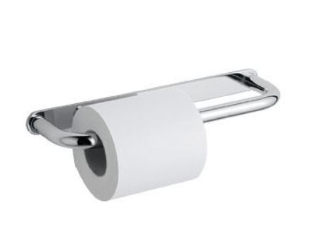 Ego - Porte Rouleau Double- Chromé - AV426D
