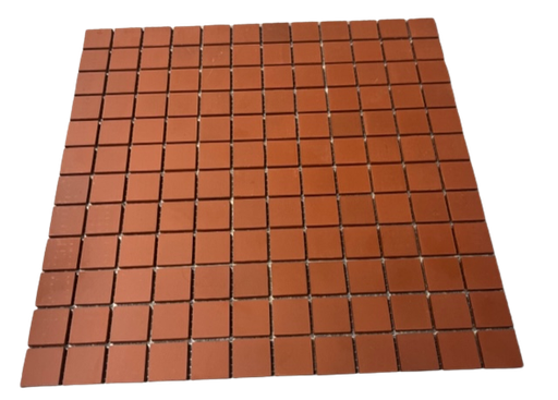 [0133] Grès Cérame 2,3 x 2,3 cm - 0133 Rouge, Par 100 gr