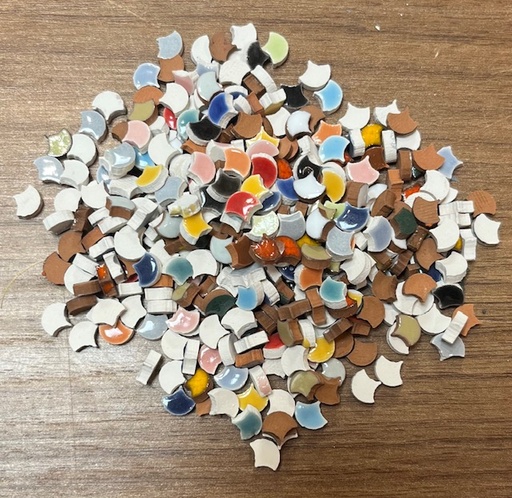 [112950] Mix mini mosaïque ( Écailles ), Par 50g