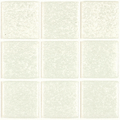 [367] Pâte de verre 367 (Nuagé Blanc) 2,3 x 2,3 cm, Par 100 g