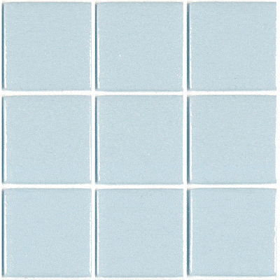 [315] Pâte de verre 315 (Bleu pâle) 2,3 x 2,3 cm, Par 100g