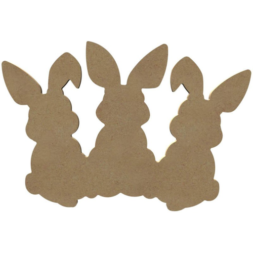 [247] Trio Lapins - 19X30 cm - n°24