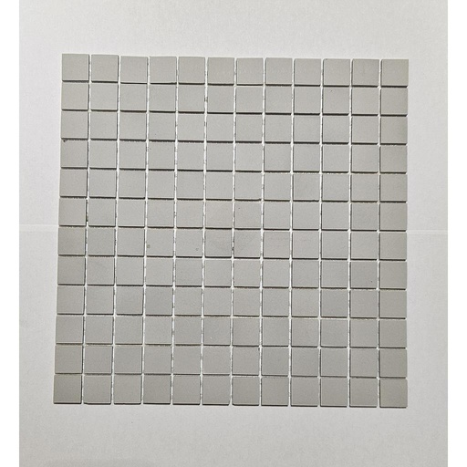 [0343] Grès Cérame 2,3 x 2,3 cm - 0343 Santorini Beige, à la plaque