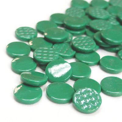[PR Spruce Green 055] Pastille Vert Feuillage Uni - 18mm Par 100 g 
