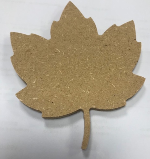 [1605] Feuille Platane - 10 x 11 cm