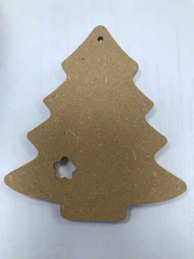[4344] Sapin étoilé - 11 x 12 cm 