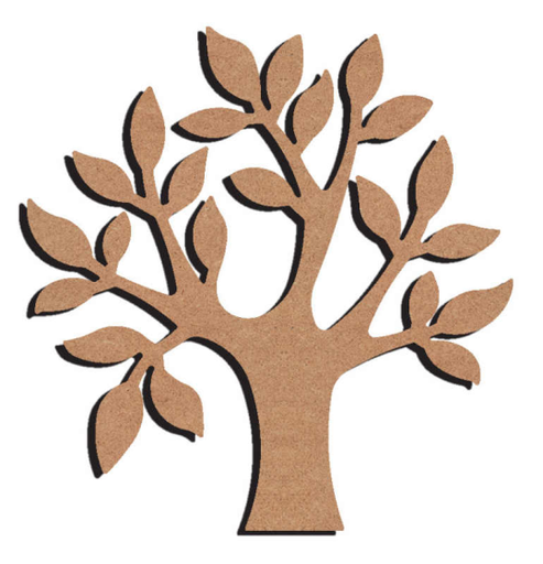 [268] Arbre à Feuilles - 26x21 cm - n°1