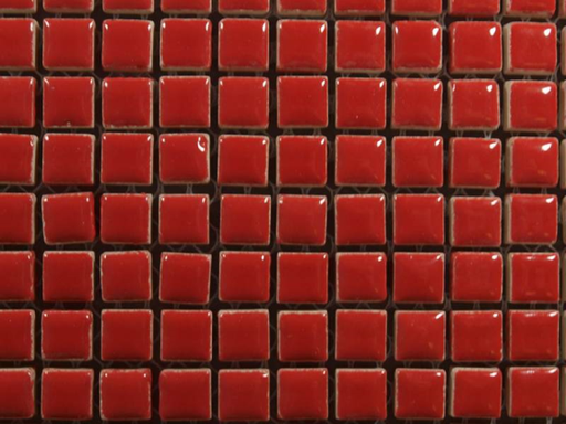 Micro Emaillée 9 x 9 mm n°15 Rouge Pivoine, par 100g