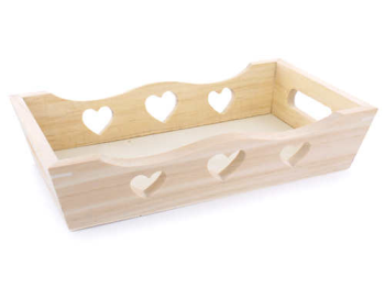 [UC-BIO209] Plateau Trio Coeurs 22 x 13 cm5