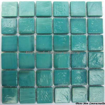 Emaux Venitiens Sicis - Aquamarine J, à la plaquette