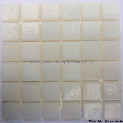 Emaux Venitiens Sicis  Cloudwhite, à la plaquette