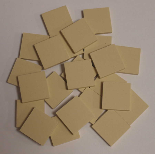Grès Cérame 2 x 2 cm Vanille, Par 100 gr