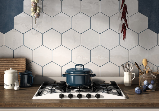 Grès Emaillé Hexatile MATT, 17.5 x 20 cm, Vendu au m², 1 Bte = 0.71 m²